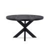 Stůl Vision Black Rond 130 (potenset 85x85) Wood Black Spider Leg Black (Color Black)