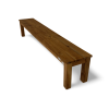 Lavice Teak 300*40*45 (Velikost 300x40x45)