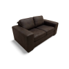 8788 sofa novara 2 microleder yacht espresso